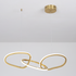 Curva Pendant - Gold