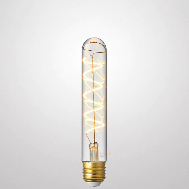 Spiral Tube long E27 Filament Bulb