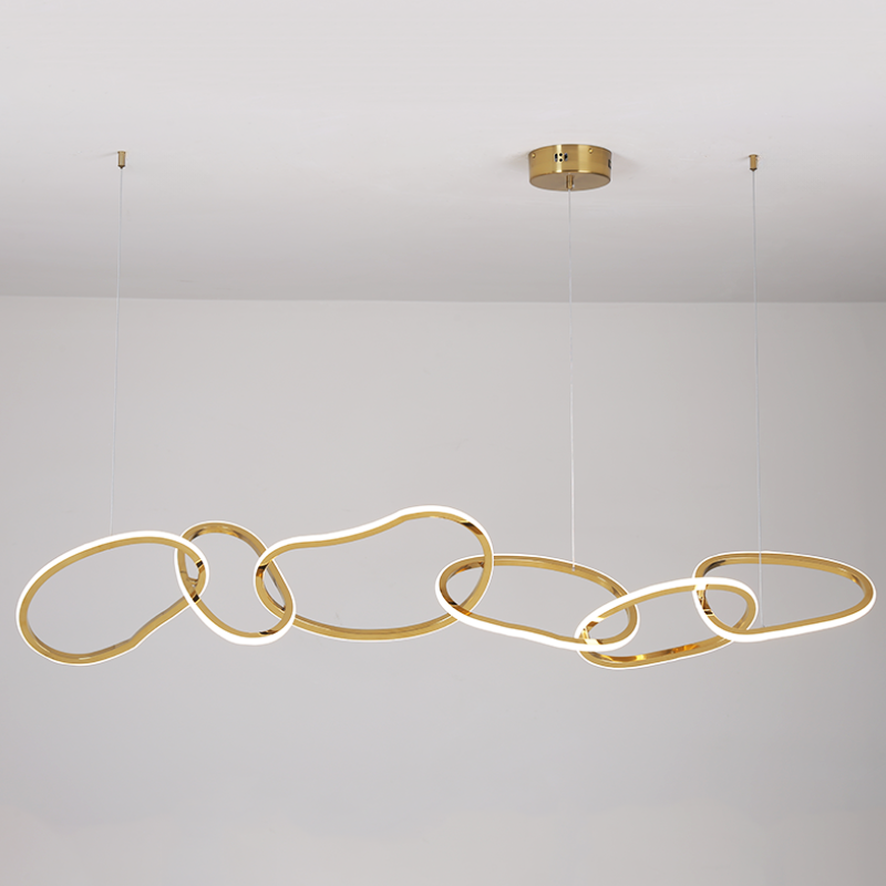 Curva Pendant - Gold