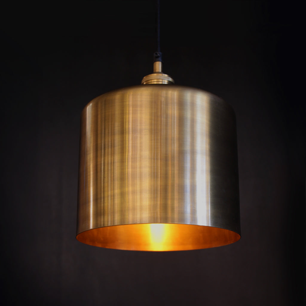 Caledon Small Pendant Brass
