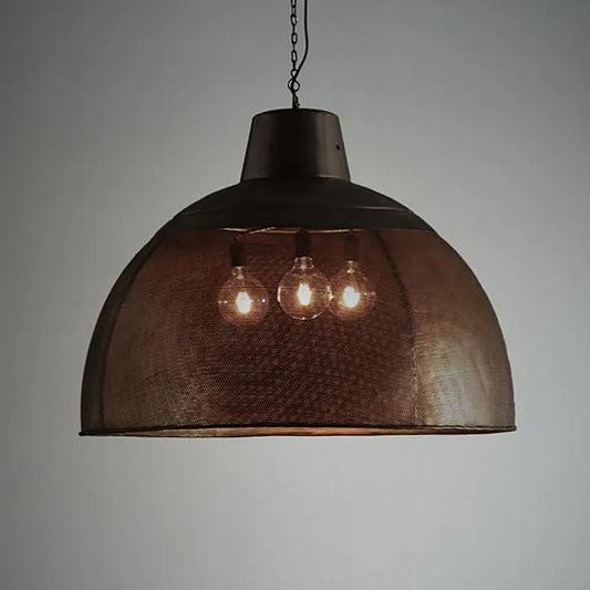 Capri Black/Gold Pendant Light