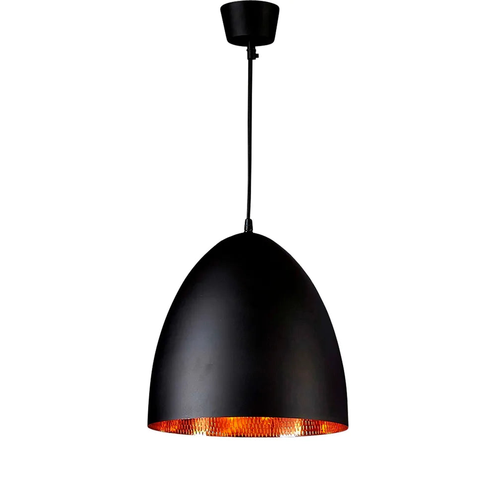 Casque Copper Pendant Light