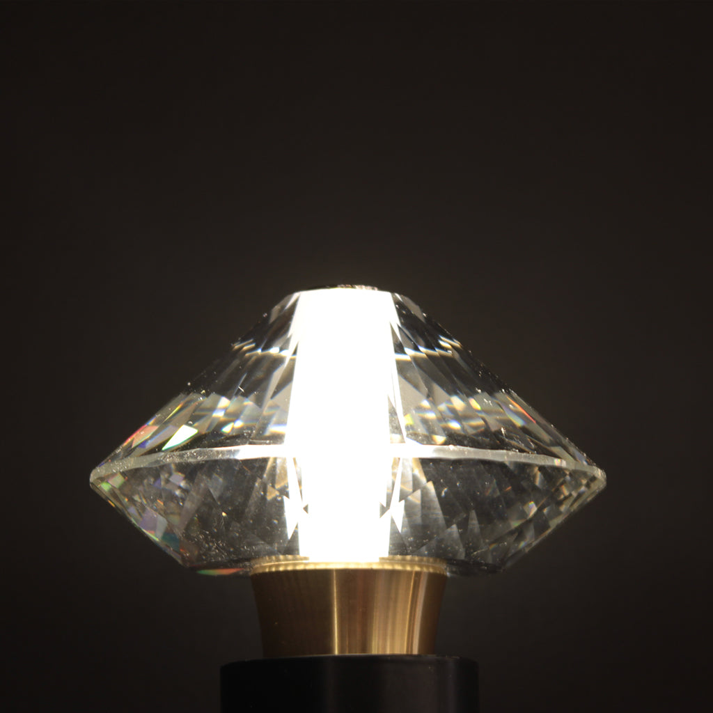 Crystal Diamond LED E27 Light Bulb - 100D