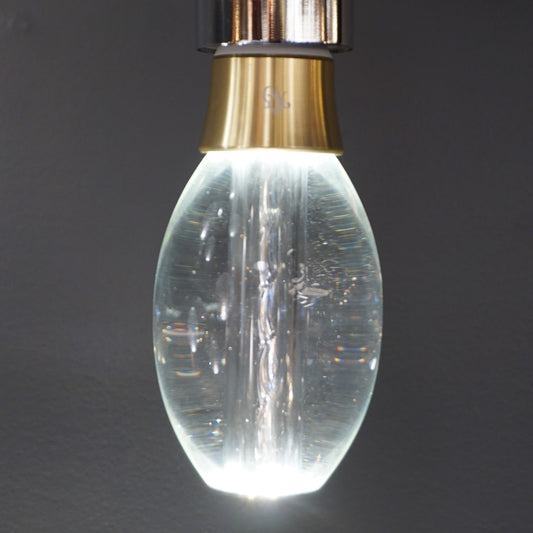 Crystal Oval/Cylinder LED Bulb - E14 / E27