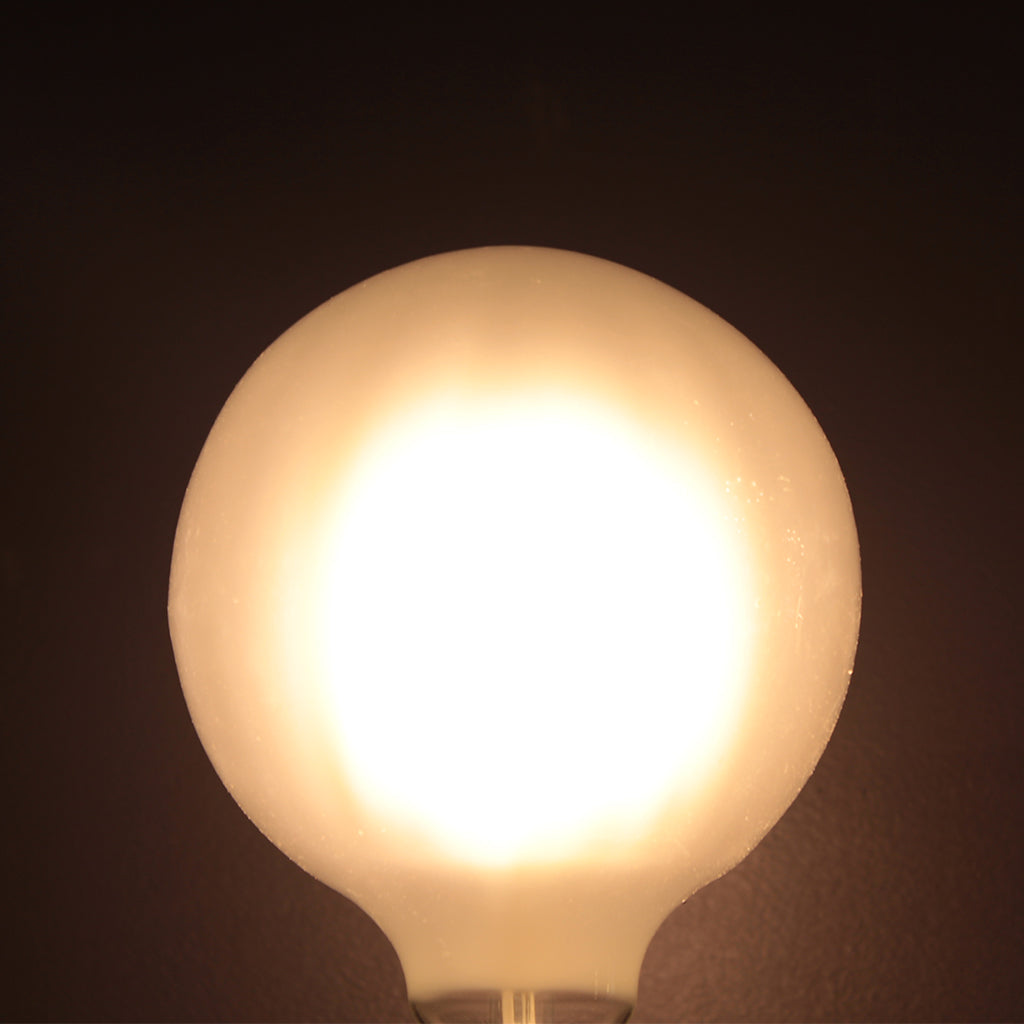 G125 Sand 8W 2700K LED E27 Light Bulb