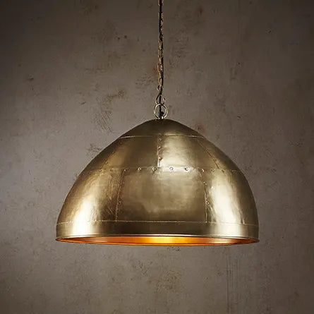 Gaia Brass Pendant