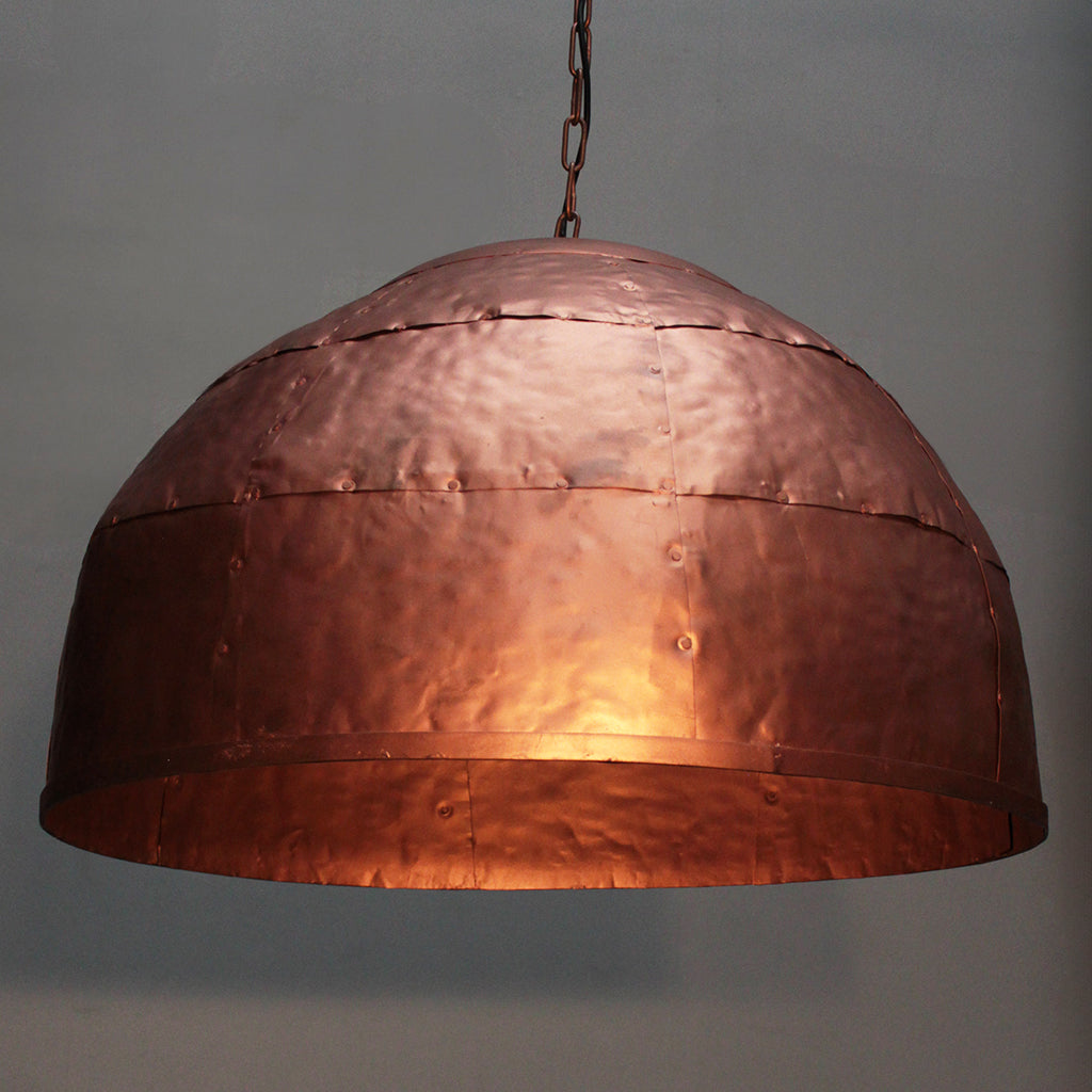 Gaian Rustic Pendant Light Copper_Murano Plus NZ