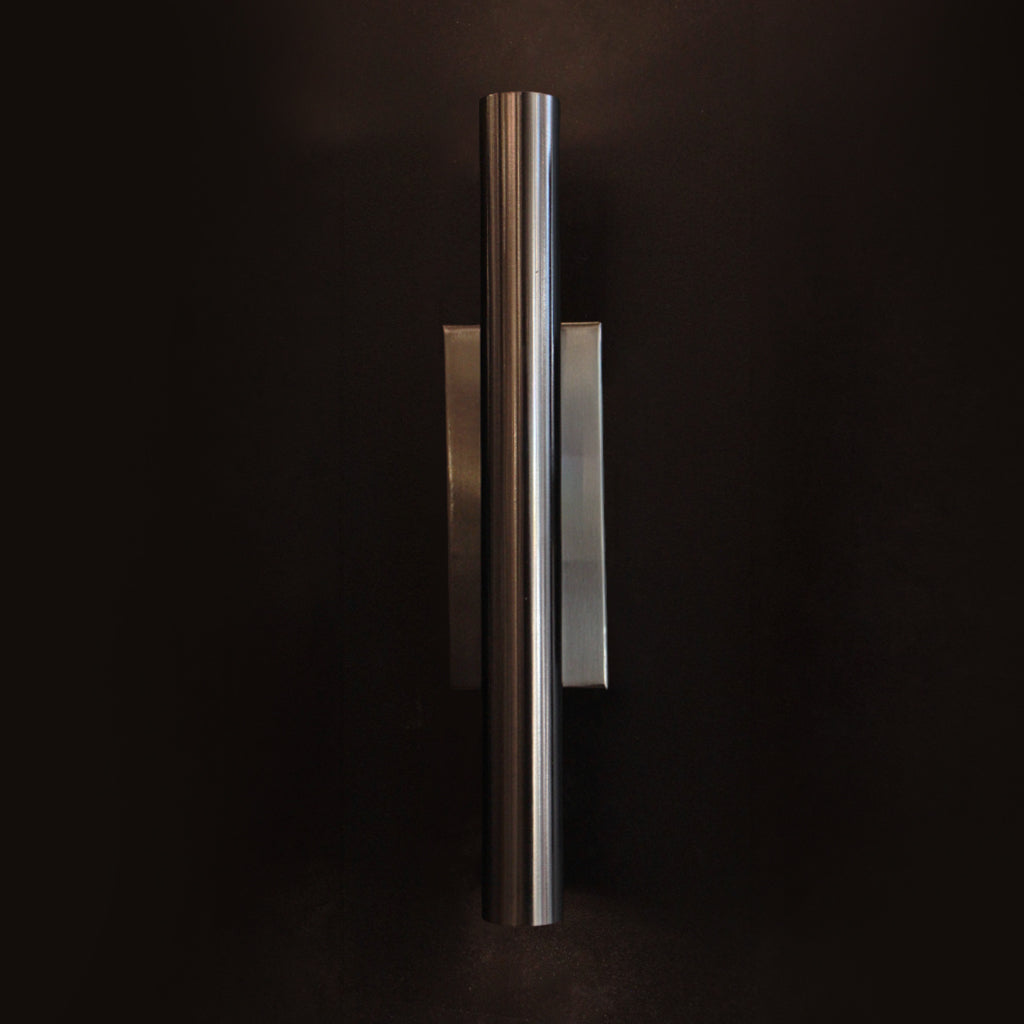 Nickel up down wall light