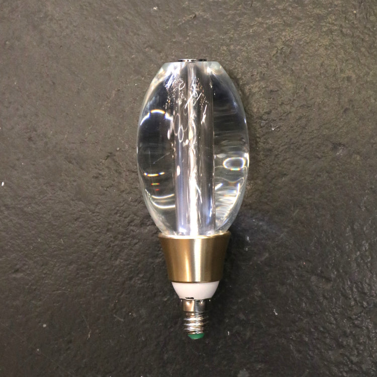 Crystal Oval/Cylinder LED Bulb - E14 / E27