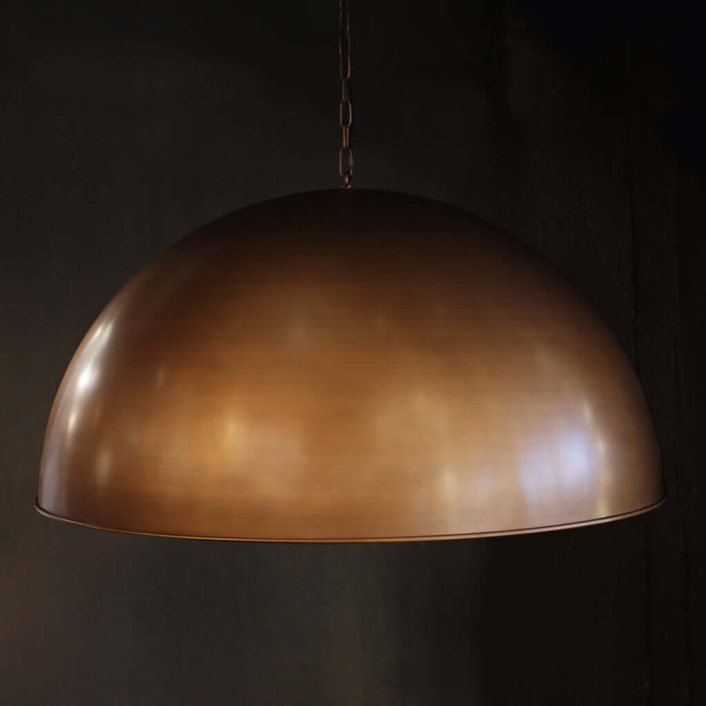 Jenna Dome Brass 1000DPendantsMurano Plus
