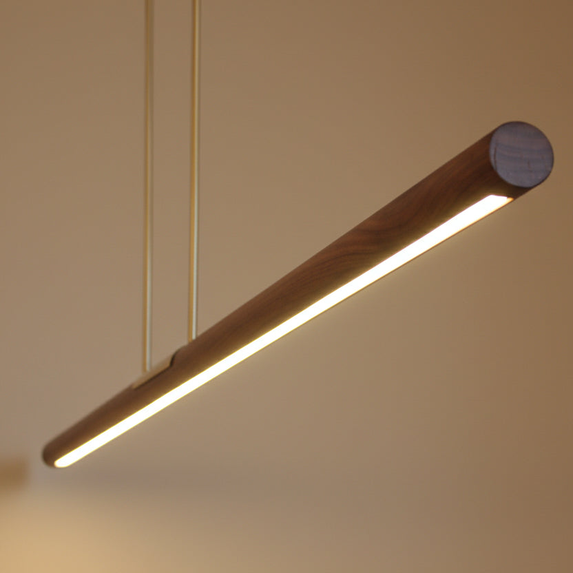 Kazine_Walnut_timber_horizontal_linear_pendant_Murano_Plus_Lighting_NZ