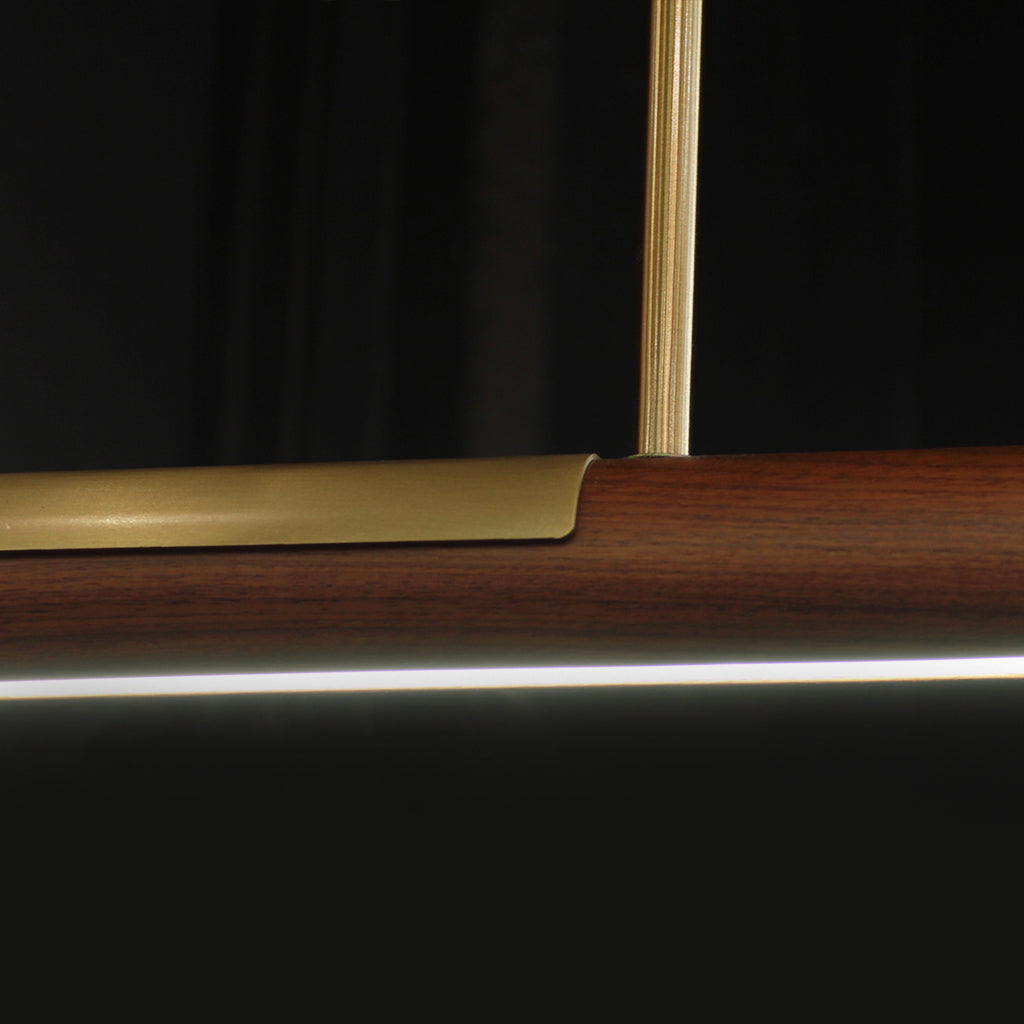 Kazine_Walnut_timber_horizontal_linear_pendant_Murano_Plus_Lighting_NZ