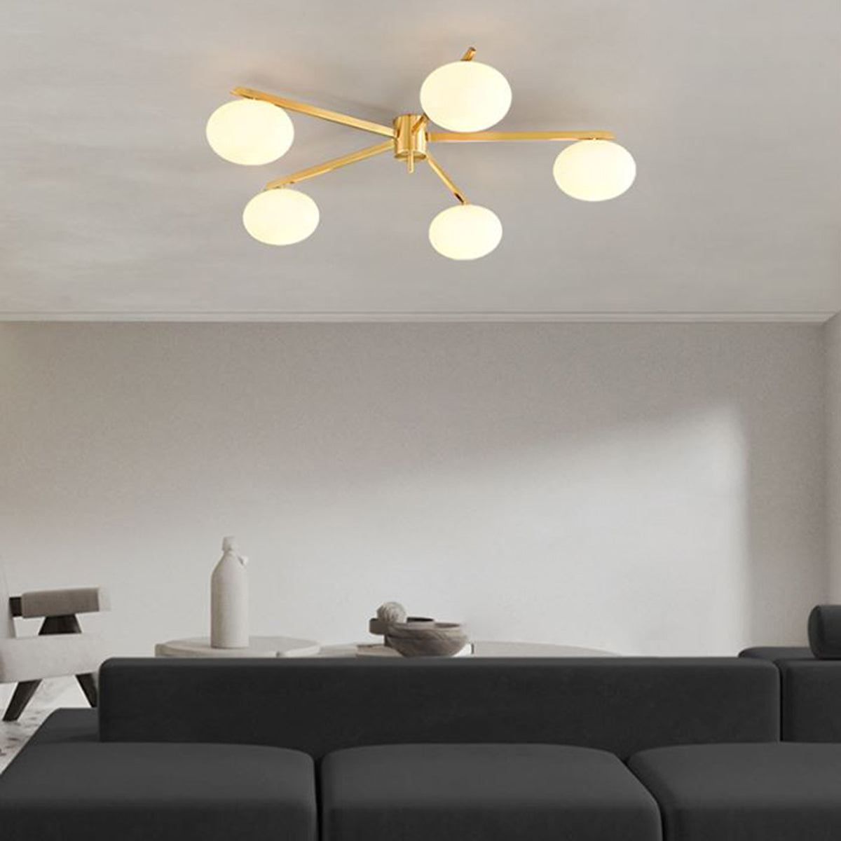 Turbine Ceiling Light