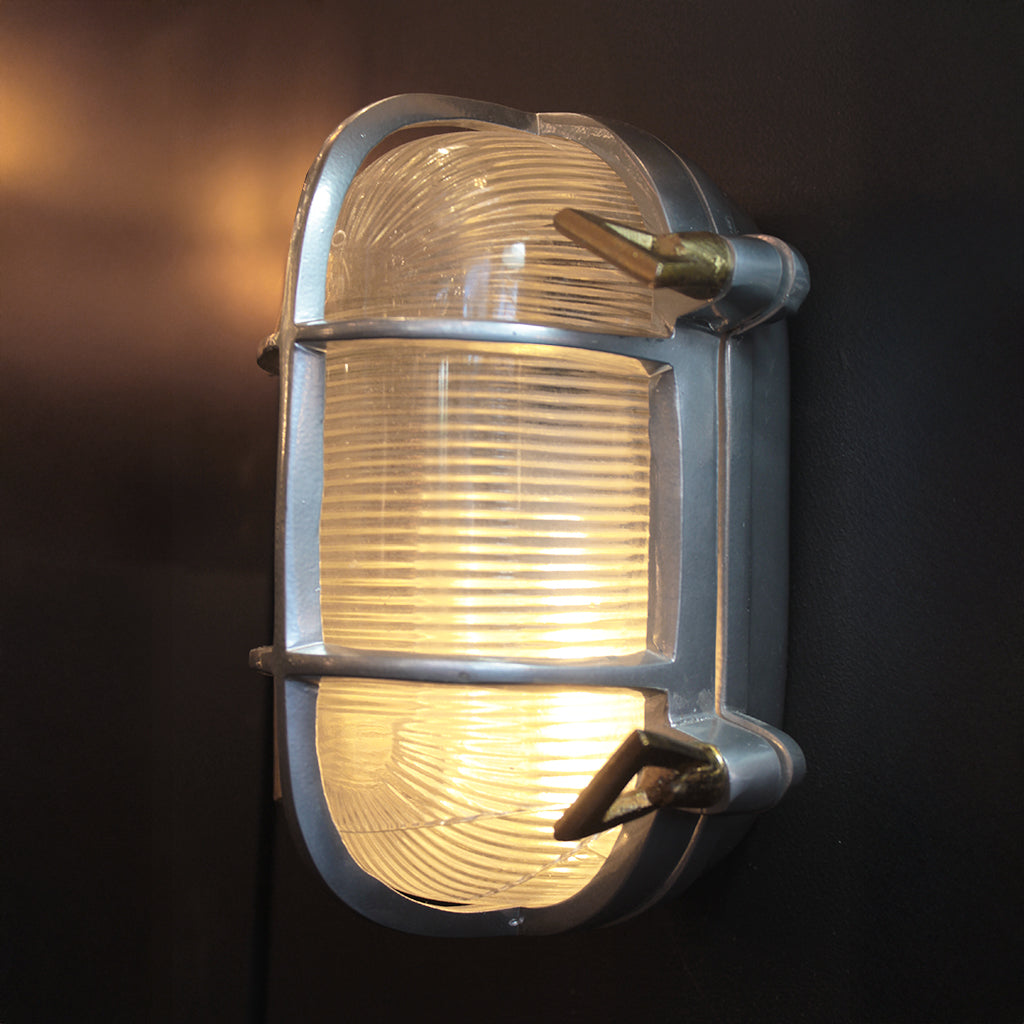 Martin Wall/Ceiling Light Antique Silver