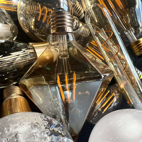 Murano Plus lightbulbs LED E27 E14 crystal