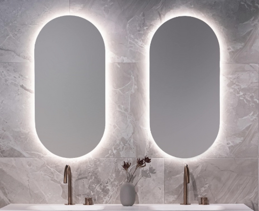Nova Oval LED backlit Mirror