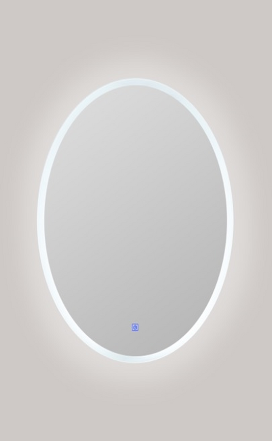 Oval LED Edge Mirror 600 X 800 mm