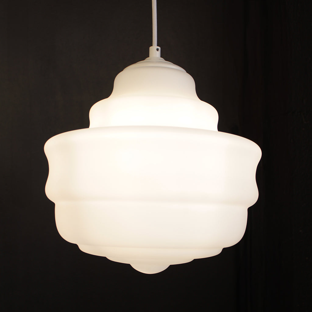 Schelp Opal Pendants_Tall_Style C_Murano Plus lighting nz