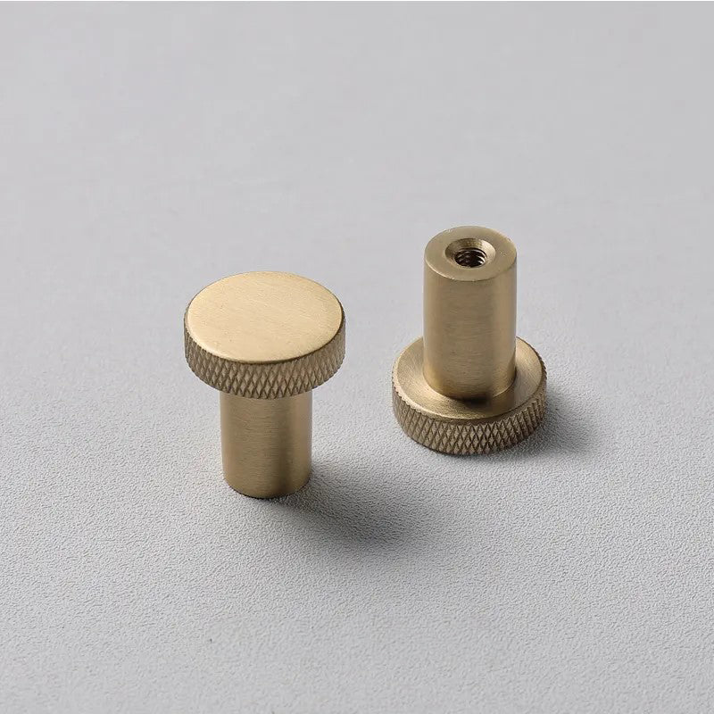 Brass Cabinet Knob Type D
