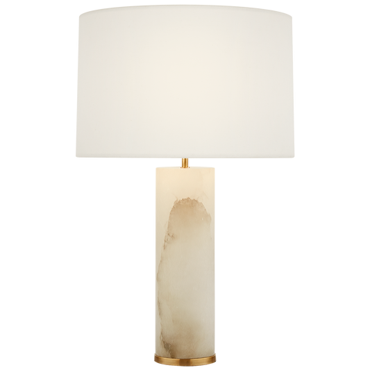 Lineham Table Lamp in Alabaster