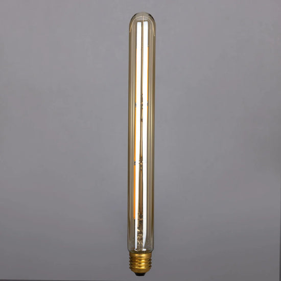 Long Tube Amber LED Filament E27 light Bulb