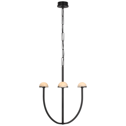 Pedra Medium 3 Light Chandelier