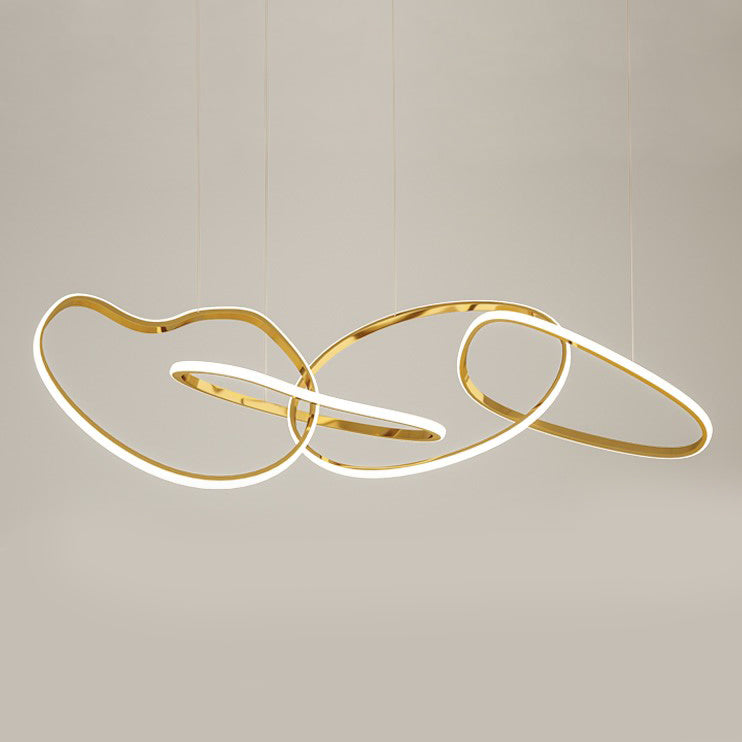 Curva Pendant - Gold