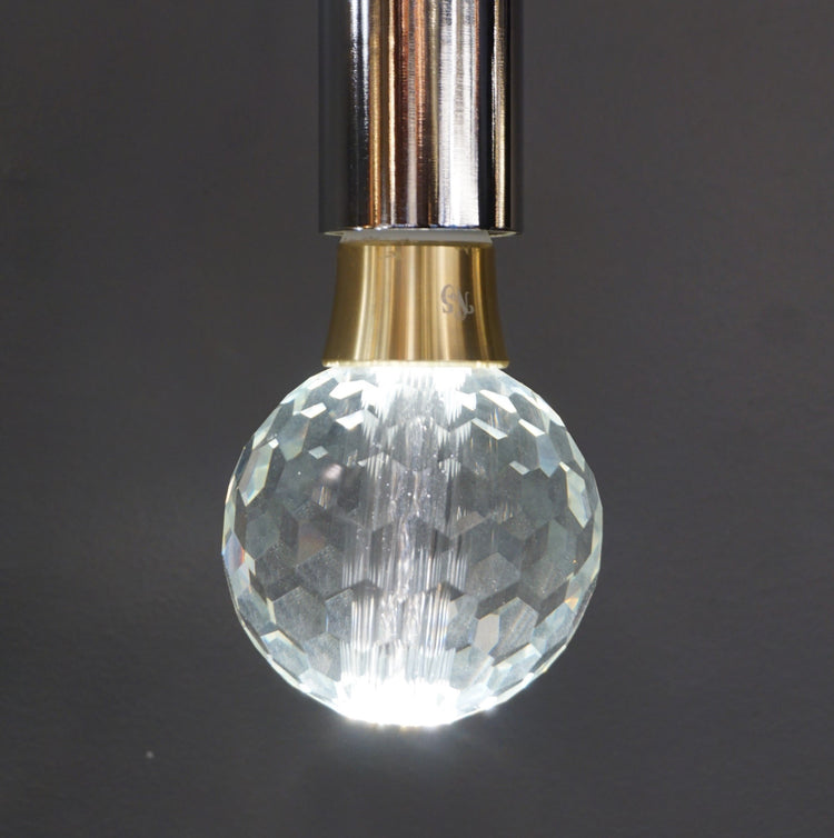 Crystal Beehive LED Dimmable Light Bulb