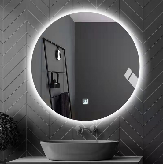 Nova LED Backlit Round Mirror