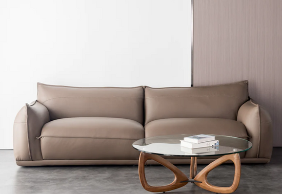 Genuine leather 3 seater sofa hotsell