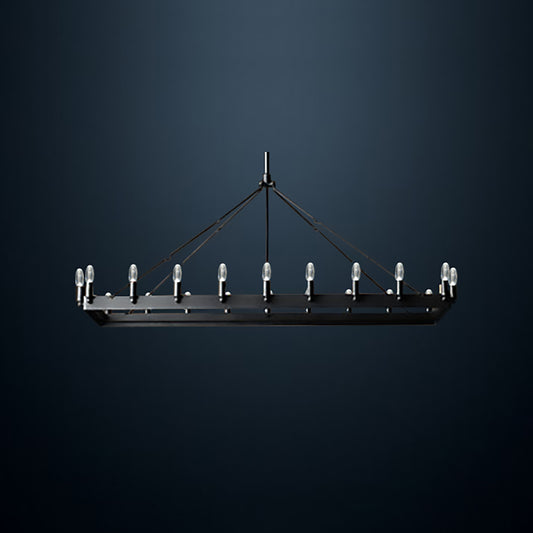 Toscana - Rectangle Medium Pendant at Murano Plus, Lighting Specialists in Auckland